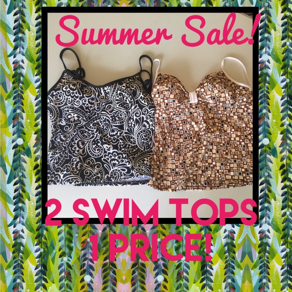 2 Tankini Tope for the Price of one!!!